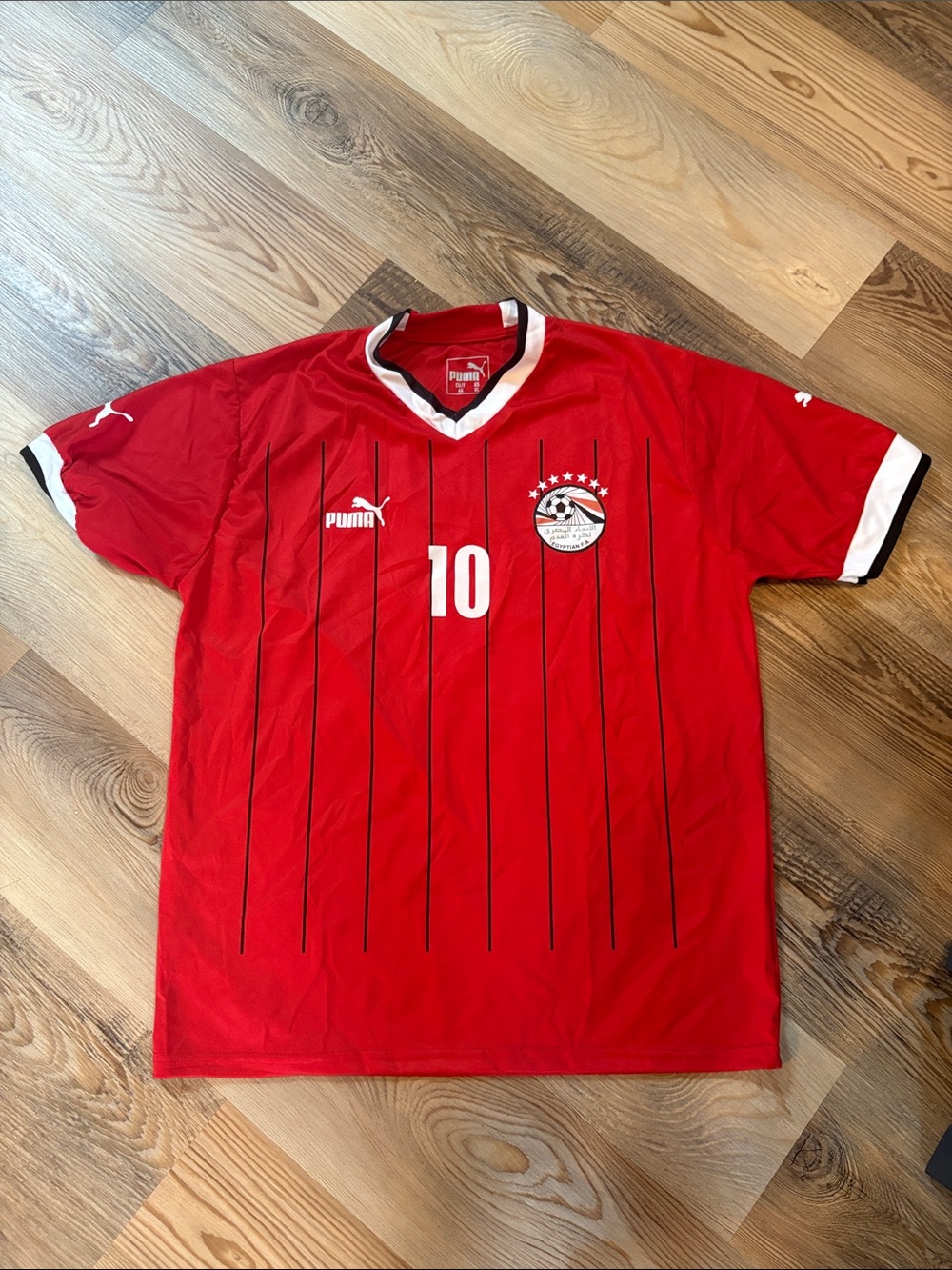 Puma 2022 Egypt Home Shirt M.Salah #10 XL